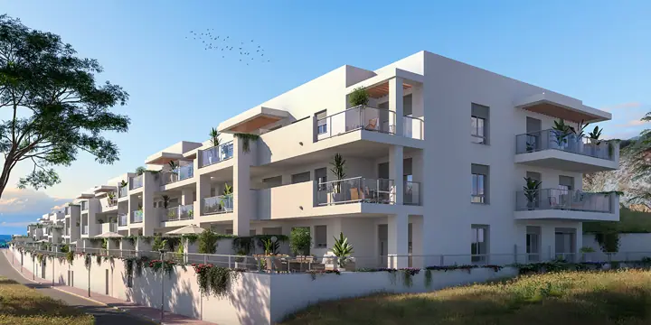 Blossom Benalmádena Fase II, obra nueva en Benalmádena