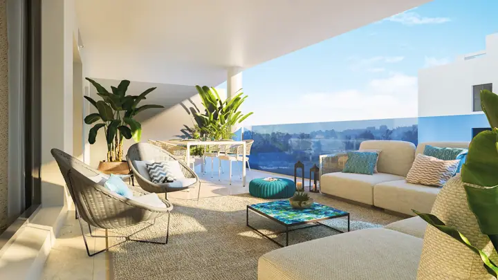 Jardines de las Lagunas II, obra nueva en Mijas